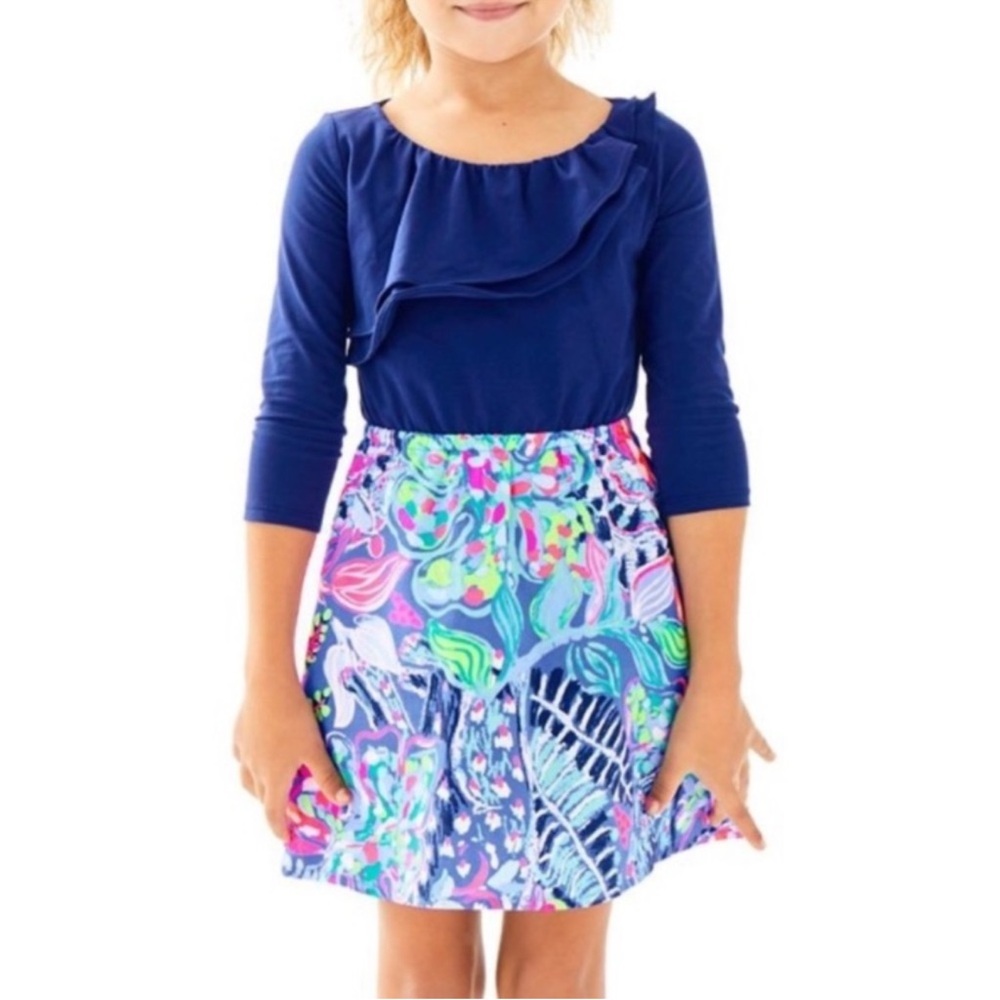 Lilly pulitzer kids hazel dress fantasy garden M